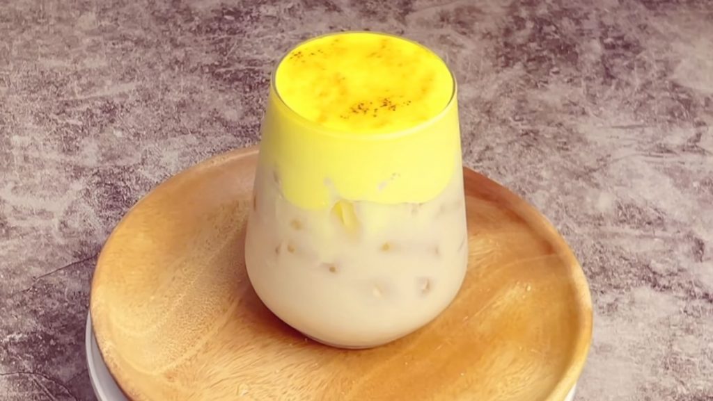 Cách làm trà sữa kem trứng