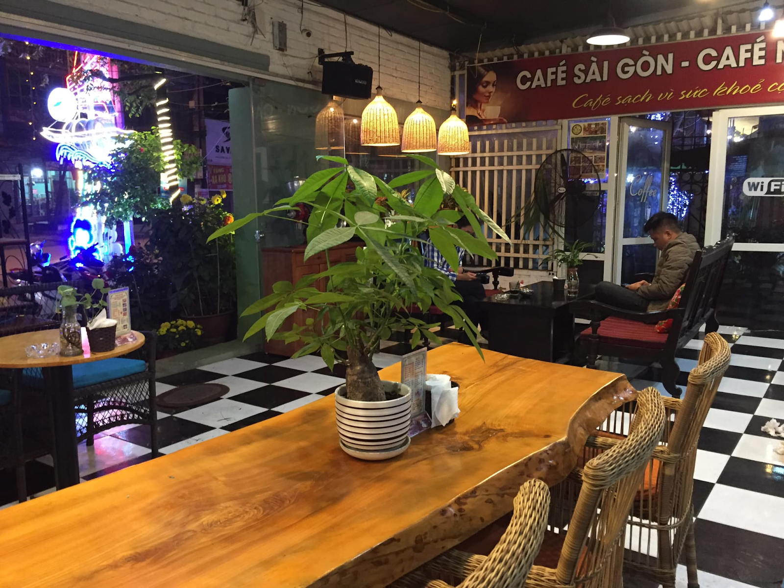 Cafe tại Sầm Sơn 